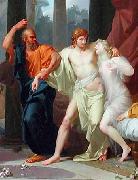 Socrates Tears Alcibiades from the Embrace of Sensual Pleasure Jean-Baptiste Carpeaux